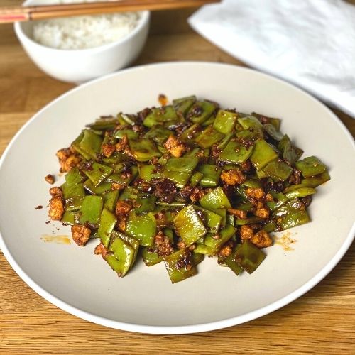Stir-Fried Spicy Beans